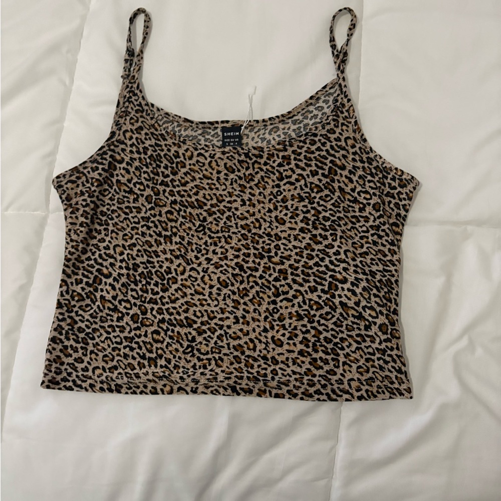 SHEIN Animal Print Camisole Top